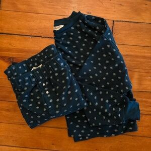 Madewell Waffle Knit Thermal Pajama Jogger Lounge Set